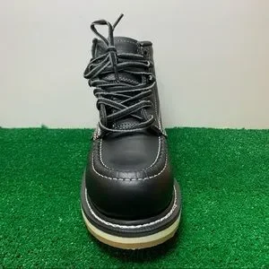 La sierra | Shoes | Mens Leather Work Construction Boots Oak 